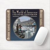 Mauspad Welt von Morgen (Mit Mouse)