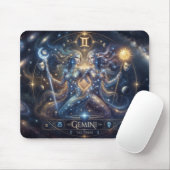 Mauspad, Zwillinge Mousepad (Mit Mouse)