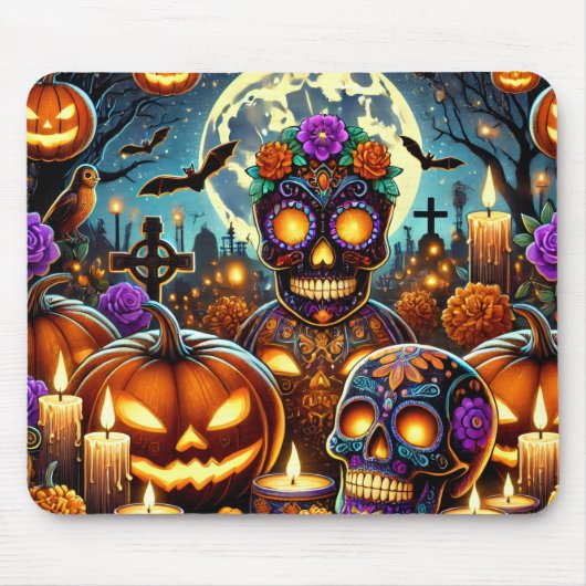 Mauspads für Halloween-Tag (Vorne)