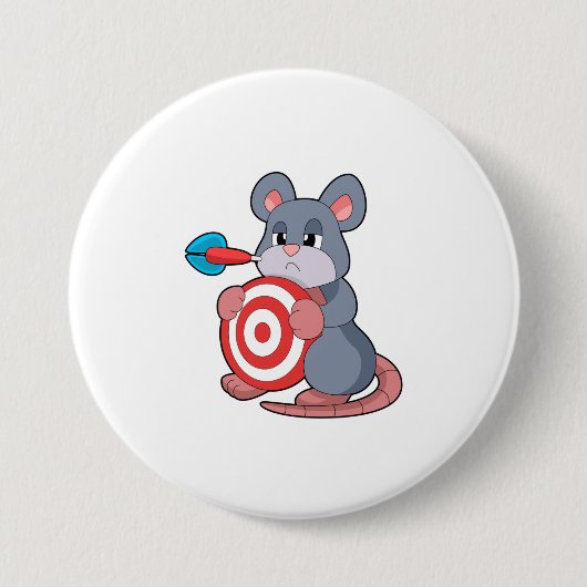 Mauspfeile Pfeil Dartboard Button (Vorderseite)