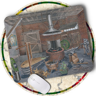 MAUSTASTENUNTERLAGE - Schmiede - Viktorianisch - P Mousepad