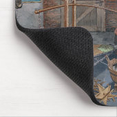 MAUSTASTENUNTERLAGE - Schmiede - Viktorianisch - P Mousepad (Ecke)