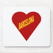 Mausteppich AMOUR BARCELONA Mousepad (Vorne)