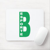 Mausteppich BRAZIL ESPORTE Mousepad (Mit Mouse)