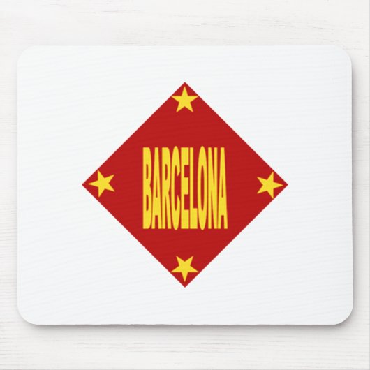 Mausteppich DESIGN BARCELONA Mousepad (Vorne)