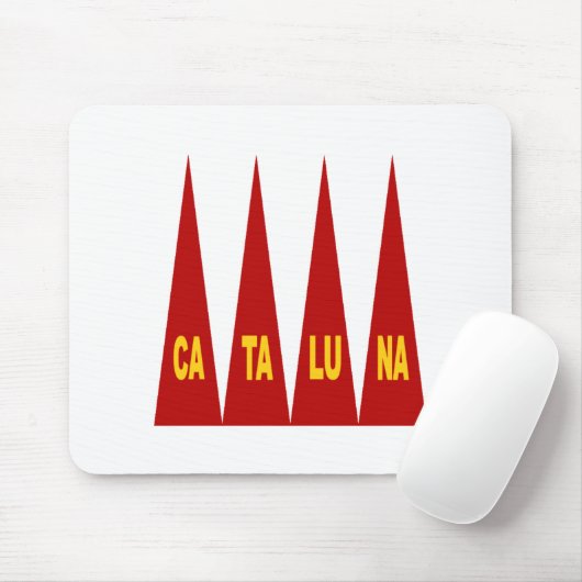 Mausteppich DESIGN CATALUNA Mousepad (Mit Mouse)