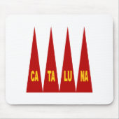 Mausteppich DESIGN CATALUNA Mousepad (Vorne)