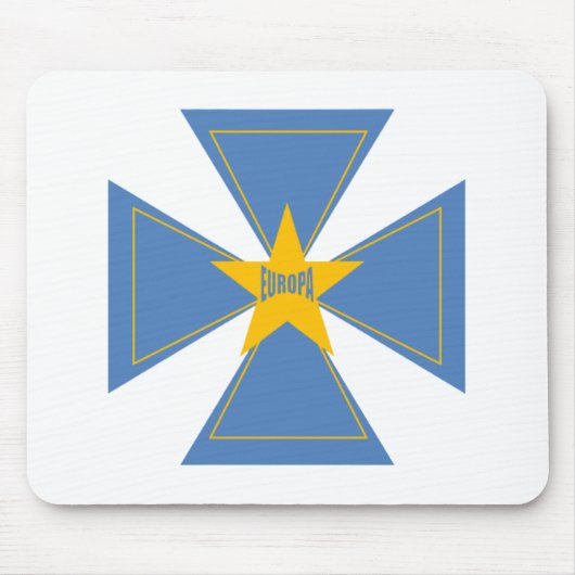 Mausteppich DESIGN EUROPA Mousepad (Vorne)