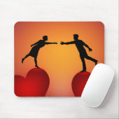 Mausteppich Liebe Mousepad (Mit Mouse)