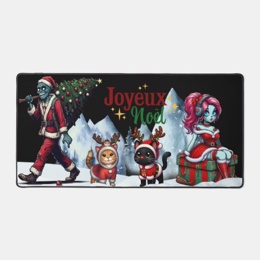 Mausteppich Wird Feiertage Schreibtischunterlage (Vorderseite)