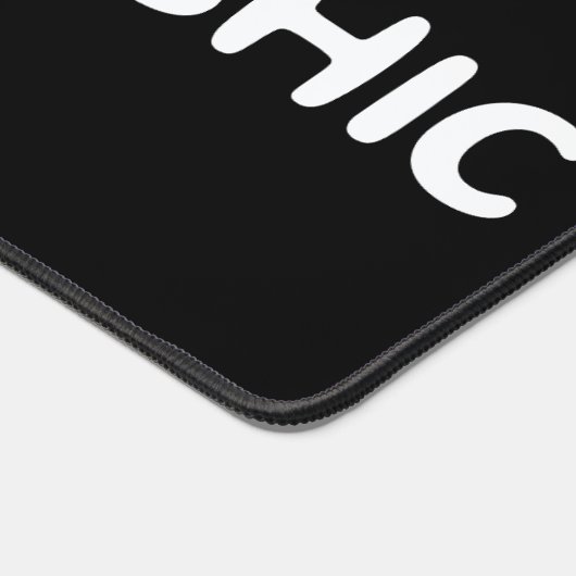 Mausteppich Wird Zombie Minou Schreibtischunterlage (Ecke)