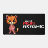 Mausteppich Wird Zombie Minou Schreibtischunterlage (Vorderseite)