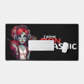Mausteppich Zombie Elodie Rech Schreibtischunterlage (Tastatur & Maus)