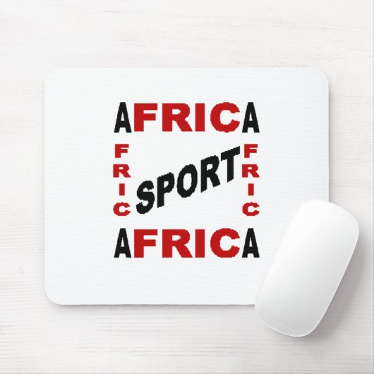 Mausteppiche DESIGN AFRICA SPORT Mousepad (Mit Mouse)