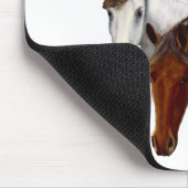 Mausunterlage, 5 Pferdeköpfe Mousepad (Ecke)