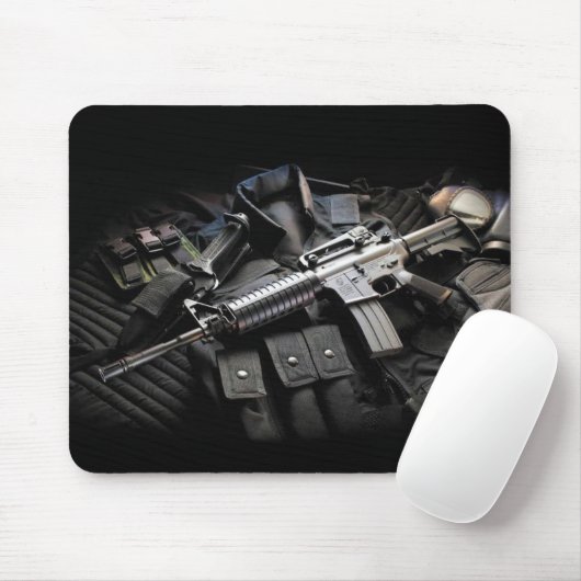 Mausunterlage AR 15 Mousepad (Mit Mouse)
