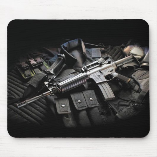 Mausunterlage AR 15 Mousepad (Vorne)