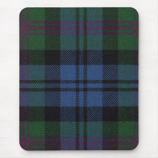 Mausunterlage-Baird alter Tartan-Druck Mousepad (Vorne)