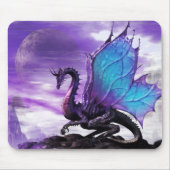 Mausunterlage * Blau Winged Drachen * Mousepad (Vorne)