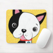 Mausunterlage Bostons Terrier Mousepad (Mit Mouse)