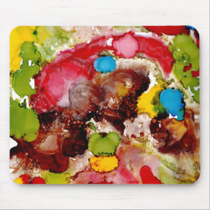 Mausunterlage-Brown-Herz Mousepad