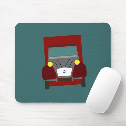 Mausunterlage Citroen 2CV Mousepad (Mit Mouse)