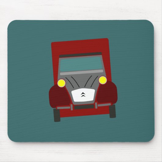 Mausunterlage Citroen 2CV Mousepad (Vorne)