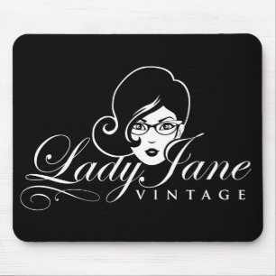 Mausunterlage Damen-Jane Vintage Mousepad