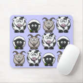 Mausunterlage der Farm- der Tiere(02) Mousepad (Mit Mouse)
