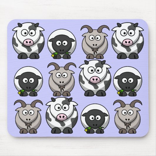 Mausunterlage der Farm- der Tiere(02) Mousepad (Vorne)