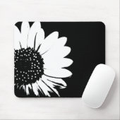 Mausunterlage der Sonnenblume-B&W Mousepad (Mit Mouse)