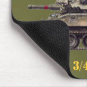 Mausunterlage der Tanker-M-551 Mousepad (Ecke)