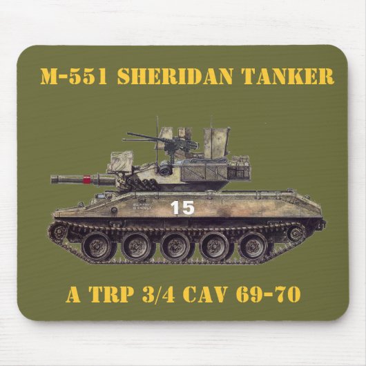Mausunterlage der Tanker-M-551 Mousepad (Vorne)