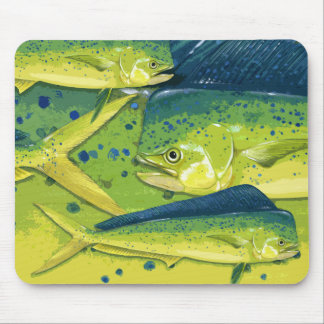 Mausunterlage des Dolphinfish (mahi mahi) Mousepad