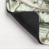 Mausunterlage des gestreiften Bass-(Striper) Mousepad (Ecke)
