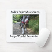 Mausunterlage des Indigos Mousepad (Mit Mouse)