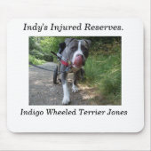 Mausunterlage des Indigos Mousepad (Vorne)