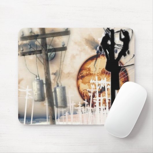 Mausunterlage des Störungssuchers Mousepad (Mit Mouse)