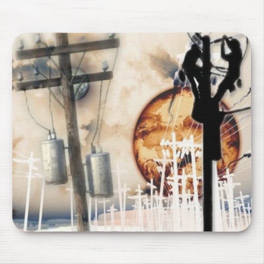 Mausunterlage des Störungssuchers Mousepad (Vorne)