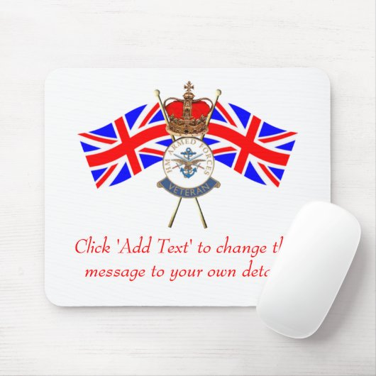 Mausunterlage des Veterans Mousepad (Mit Mouse)