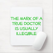Mausunterlage Doktor- Mousepad (Mit Mouse)