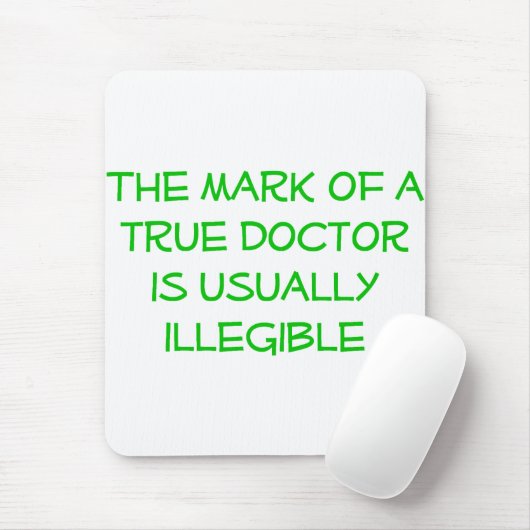 Mausunterlage Doktor- Mousepad (Mit Mouse)