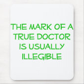 Mausunterlage Doktor- Mousepad (Vorne)