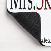 Mausunterlage "Frau Skarsgard" Mousepad (Ecke)