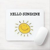 Mausunterlage, HALLO SONNENSCHEIN Mousepad (Mit Mouse)