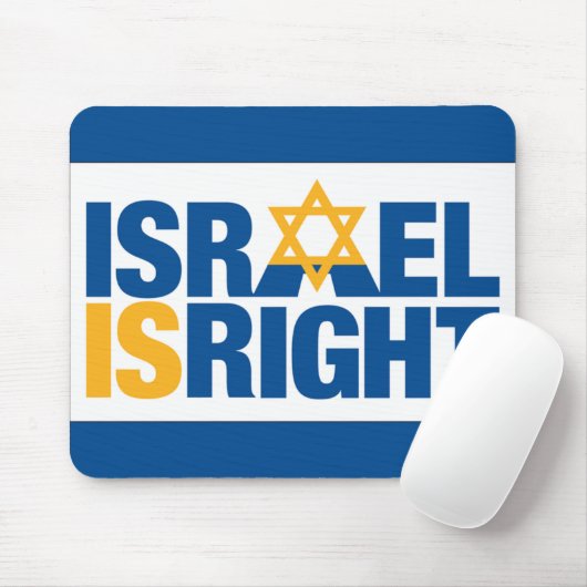 Mausunterlage Israels Isright Mousepad (Mit Mouse)