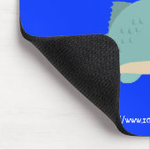 Mausunterlage, kein Phishing Mousepad (Ecke)