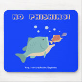 Mausunterlage, kein Phishing Mousepad (Vorne)