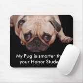 Mausunterlage: Mein Mops ist… intelligenter Mousepad (Mit Mouse)