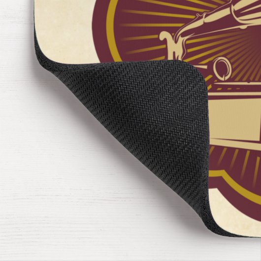 Mausunterlage mit Digital Victrola Mousepad (Ecke)